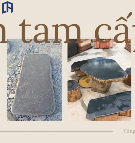 Bàn Đá Tam Cấp